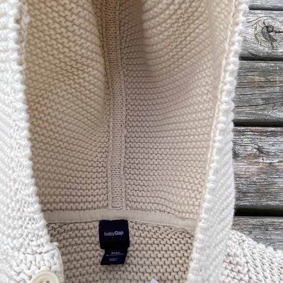 Baby Gap Toddler Knit Cardigan Hoodie - Picture 7 of 10